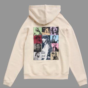Taylor Swift The Eras Tour Beige Hoodie
